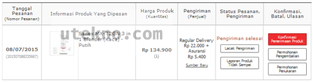 elevenia-status-pemesanan