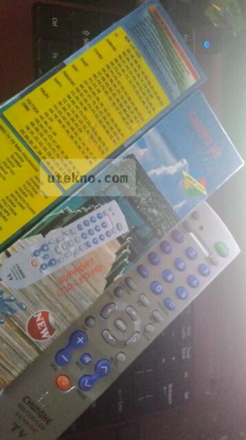 remote tv universal chung he rm 133e led