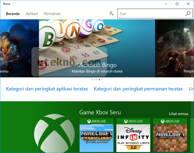 Jadi kemarin kebetulan saya ingin menginstall Ubuntu Bash dari Microsoft Store Tidak dapat install apapun dari Microsoft Store