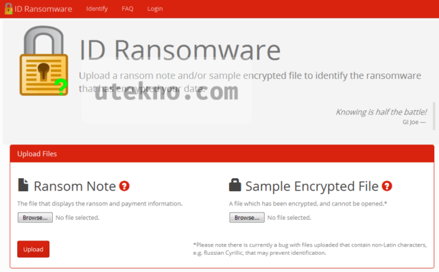 ID Ransomware