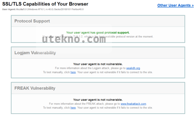 Qualys SSL Labs SSL Client Test