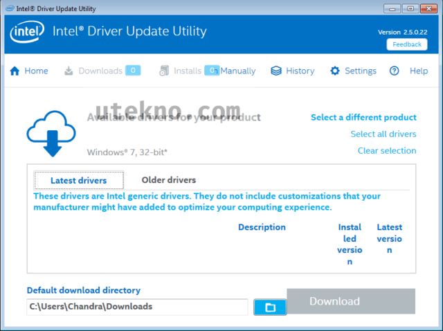 Intel Driver Update Utility