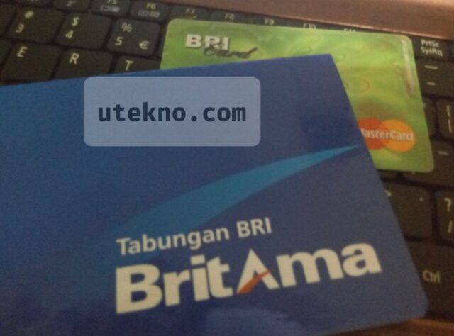 buku tabungan britama dan kartu atm bri