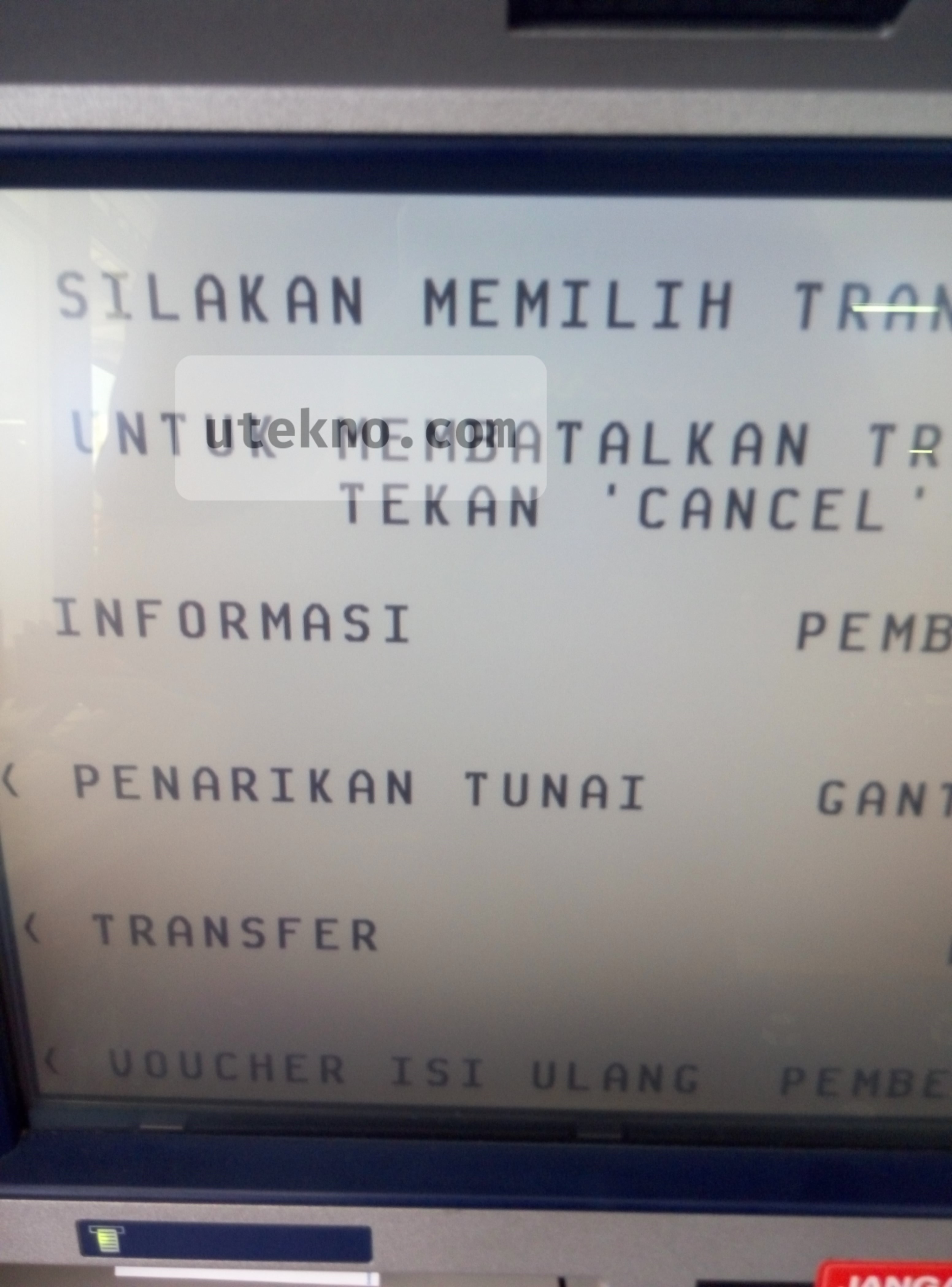 Atm Darurat Sebenarnya Ada Dimana Mana Utekno