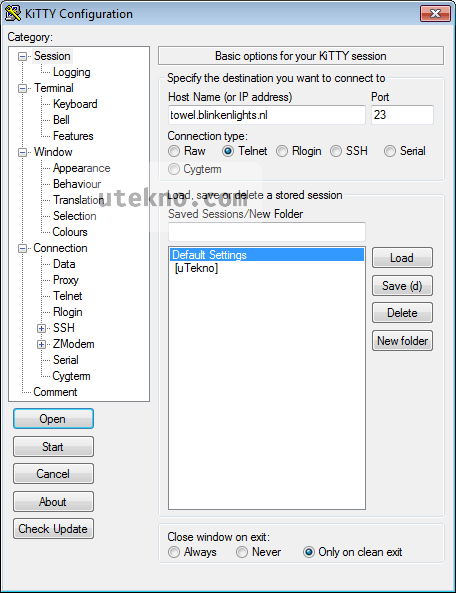 KiTTY Configuration