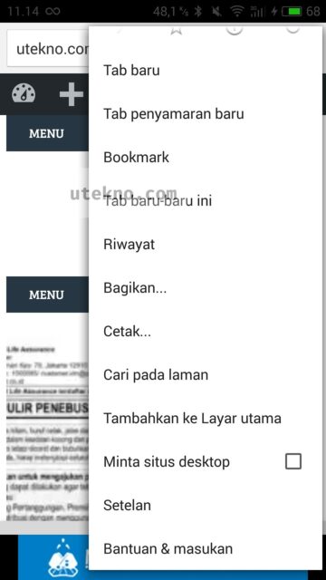 android-chrome-menu