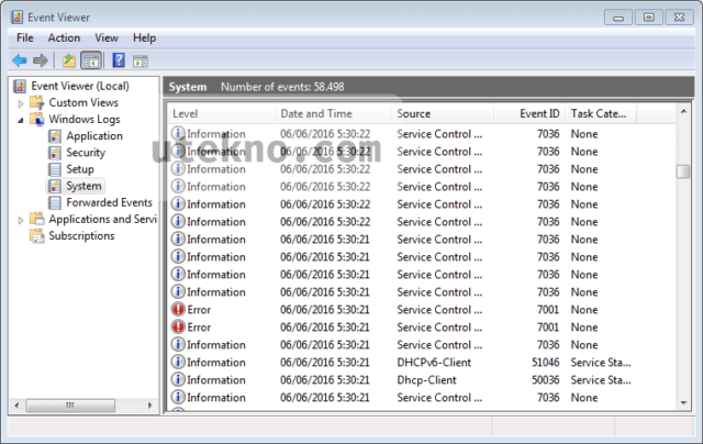 event-viewer-system-log