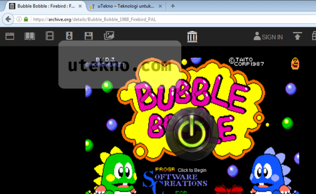 Internet Archive Amiga Bubble Bobble