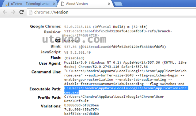 chrome-version