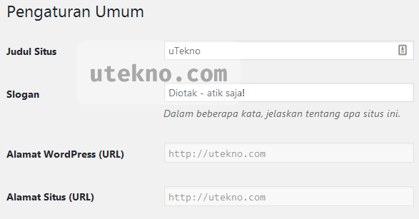 wordpress-pengaturan-umum-url