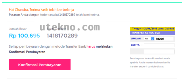 jakmall jumlah bayar berita transfer