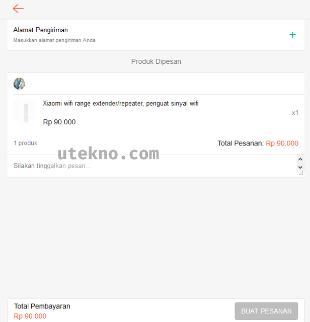 shopee keranjang belanja