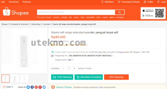 shopee xiaomi wifi extender