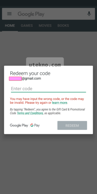 google play store redeem gpc