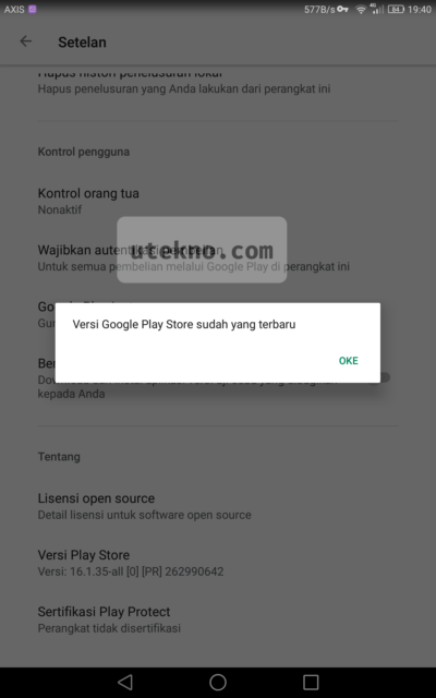 Aplikasi Google Play Store sudah wajib hukumnya terinstall di handphone Android Cara update Google Play Store