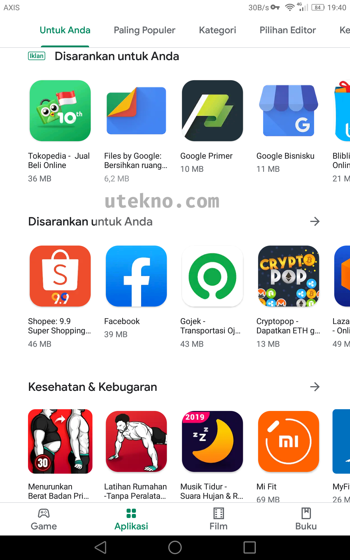 Cara update google play store utekno