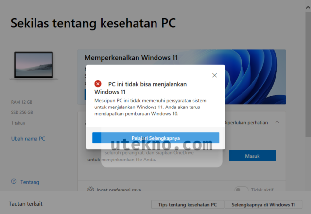 pemeriksa kesehatan pc